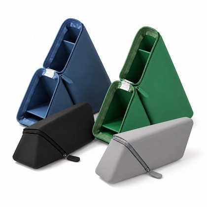 Creative Silicone Foldable Standing Pencil Case
