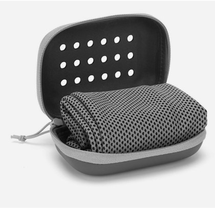 Premium Instant Cooling Sports Towel with Breathable Case