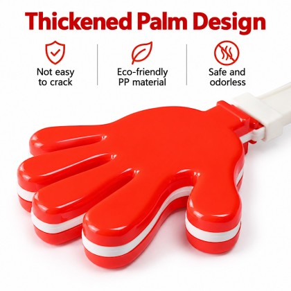 Custom Plastic Event Hand Clapper Noisemaker