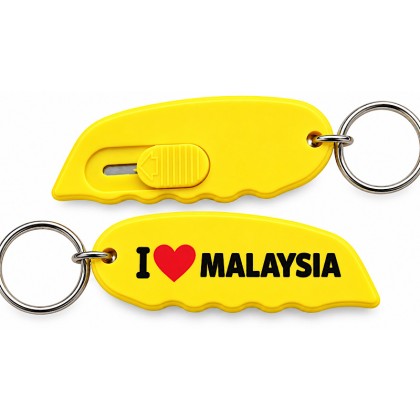 Compact Mini Utility Knife & Box Cutter Keychain