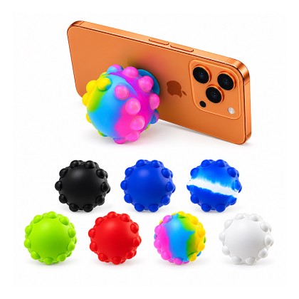Spiky Suction Cup Stress Ball & Phone Stand