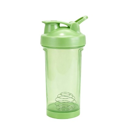 Custom 2026 PC Protein Shaker Bottle with Stainless Steel Whisk Ball