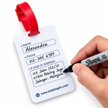 Custom Acrylic Luggage Tag