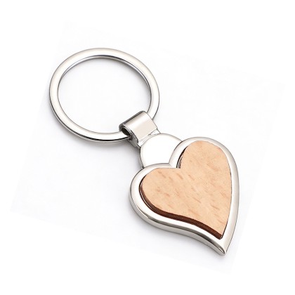 Custom Wooden & Metal Keychain Collection
