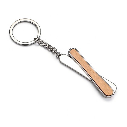 Custom Wooden & Metal Keychain Collection