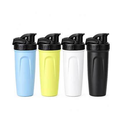 800ml 304 Stainless Steel Sports Shaker Bottle