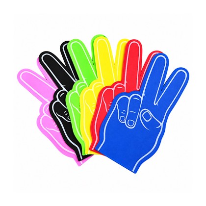 EVA Foam Peace Sign Hand Cheering Glove