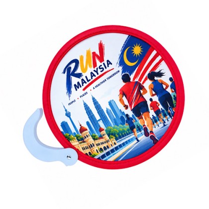 Custom Foldable Hand Fan with Full Colour Printing