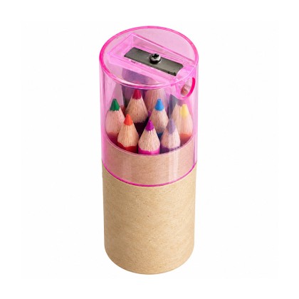 Mini Colour Pencil Set with Sharpener
