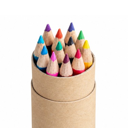 Mini Colour Pencil Set with Sharpener