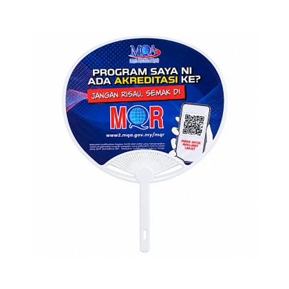 Custom Round Hand Fan with Full Colour Printing