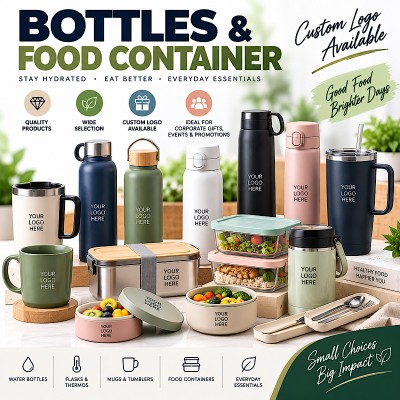 Drinkware & Food Containers