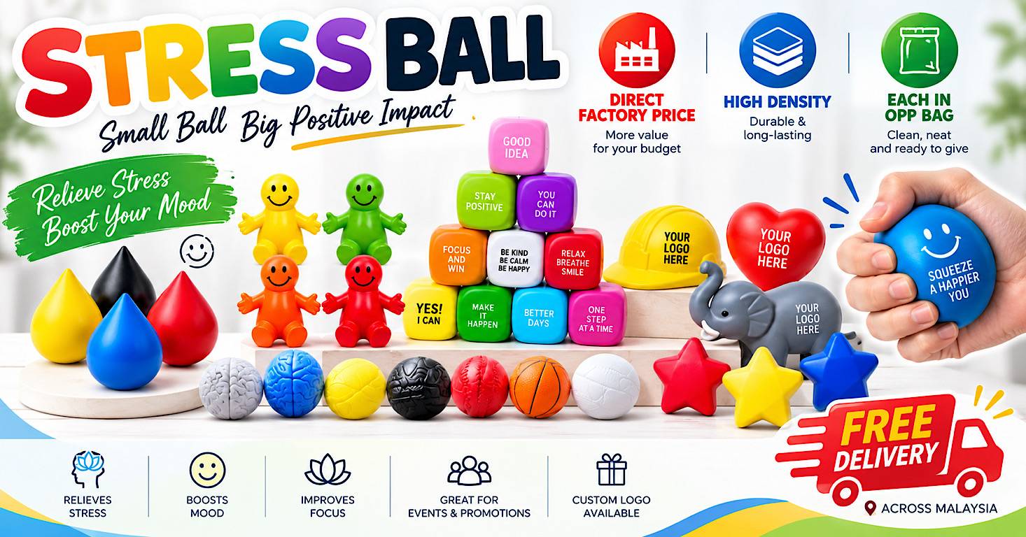 Custom Stress Ball Wellness Gifts